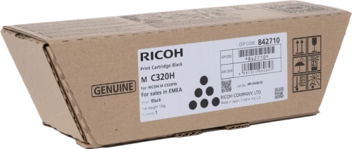 Original Ricoh 842710 / M C320H Toner Schwarz bis zu 10500 Seiten