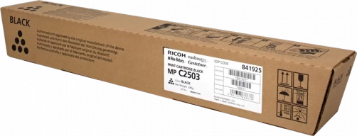 Original Ricoh MP C2503 / MPC2503BK Toner Schwarz bis zu 15000 Seiten