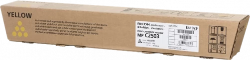 Ricoh Original MP C2503 / MPC2503Y Tonerkartusche Gelb bis zu 5500 Seiten