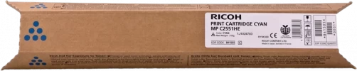 Original Ricoh MP C2551 / 842064 Toner Cyan bis zu 9500 Seiten