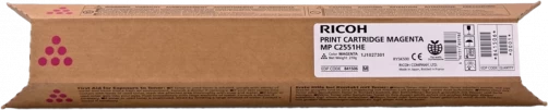 Original Ricoh MP C2551 / 842063 Toner Magenta bis zu 9500 Seiten