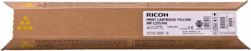 Original Ricoh MP C2551 / 842062 Toner Gelb bis zu 9500 Seiten