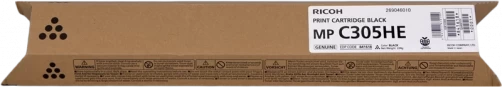 Original Ricoh MP C305HE / MPC305HEBK Toner Schwarz bis zu 12000 Seiten