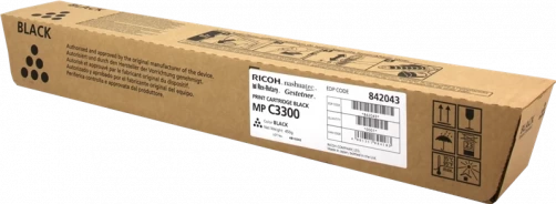 Original Ricoh MP C3300 / MPC3300BK Toner Schwarz bis zu 20000 Seiten