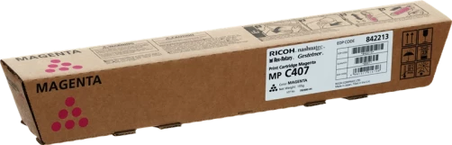 Original Ricoh 842213 / MP C407SPF Toner Magenta bis zu 8000 Seiten
