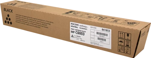 Ricoh Original 841853 / MP C6003BK Tonerkartusche bis zu 33000 Seiten
