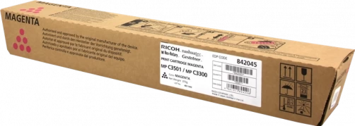 Original Ricoh MP C3501 / 842047 Toner Schwarz Magenta bis zu 22500 Seiten