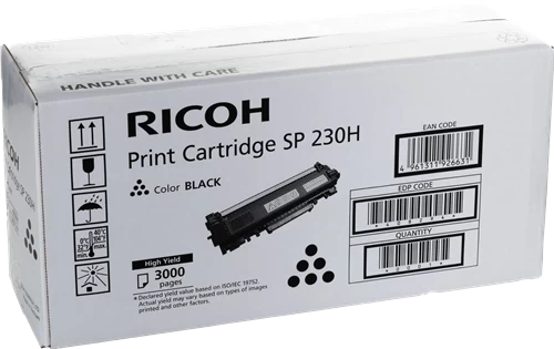 Original Ricoh SP230H / 408294 Toner Schwarz bis zu 3000 Seiten
