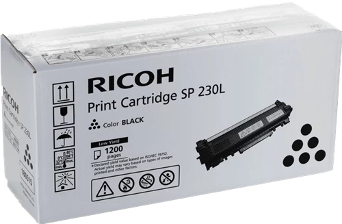 Original Ricoh SP230L / 408295 Toner Schwarz bis zu 1200 Seiten