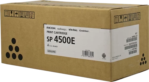 Original Ricoh SP4500EBK / 407340 Toner Schwarz bis zu 6000 Seiten