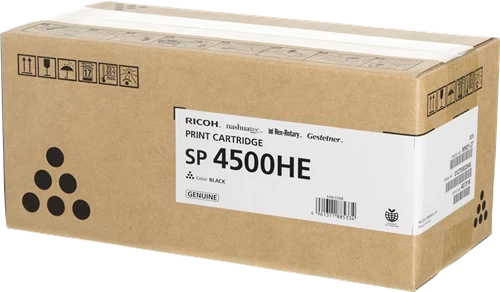 Original Ricoh SP4500HEBK Toner Schwarz bis zu 12000 Seiten