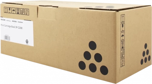 Original Ricoh SP C220E / SPC220EBK Toner Schwarz bis zu 2000 Seiten