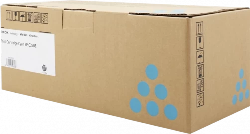 Original Ricoh SP C220E / SPC220EC Toner Cyan bis zu 2000 Seiten