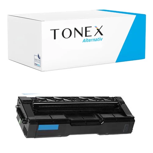 TONEX alternativ für Ricoh SP C252HE / 407717 Toner Cyan bis zu 6000 Seiten