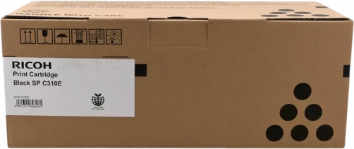 Original Ricoh SP C310E / SPC310EBK Toner Schwarz bis zu 2500 Seiten