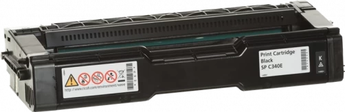 Original Ricoh SP C340E / SPC340EBK Toner Schwarz bis zu 5000 Seiten