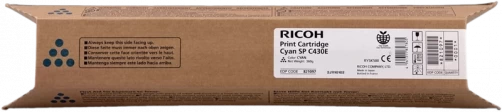 Ricoh Original SP C430E / SPC430EC Tonerkartusche Cyan bis zu 24000 Seiten