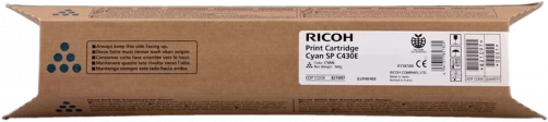 Original Ricoh SP C430E / SPC430EC Toner Cyan bis zu 24000 Seiten
