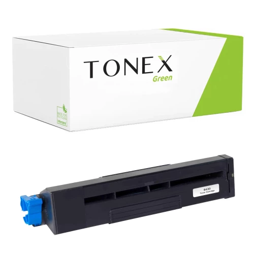 TONEX green für OKI RMCB430 / 43979202 Toner Schwarz bis zu 7000 Seiten
