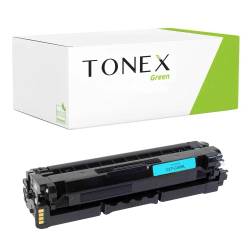 TONEX green für Samsung RMCC506L / CLT-C506L Toner Cyan bis zu 3500 Seiten