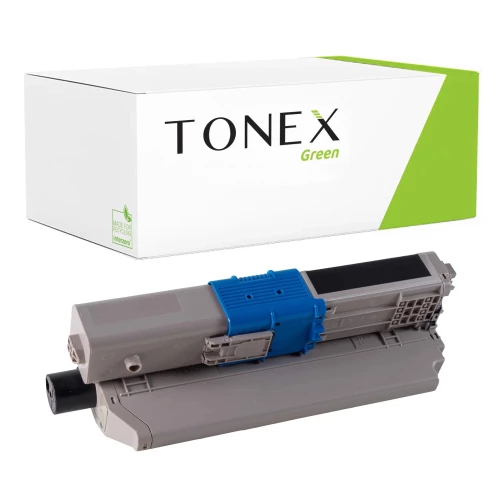 TONEX green für OKI RMCC531B / 44973508 Toner Schwarz bis zu 7000 Seiten