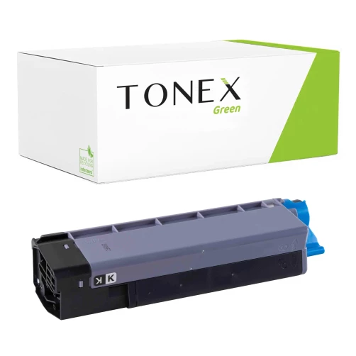 TONEX green für OKI RMCC5800B / 43324424 Toner Schwarz bis zu 6000 Seiten