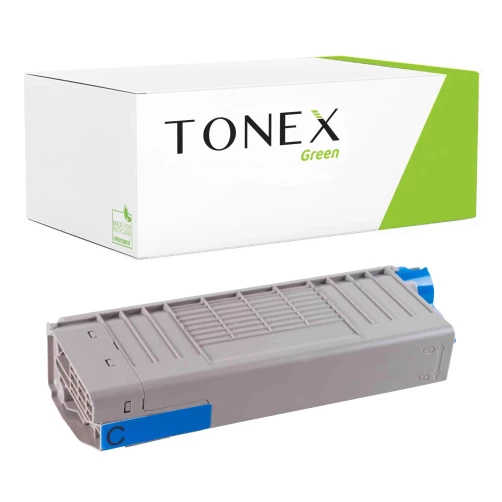 TONEX green für OKI RMCC710C / 44318607 Toner Cyan bis zu 11500 Seiten