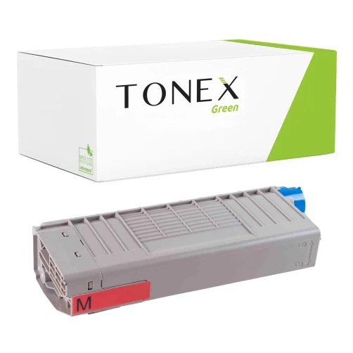 TONEX green für OKI RMCC710M / 44318606 Toner Magenta bis zu 11500 Seiten