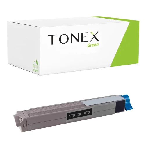 TONEX green für OKI RMCC910B / 44036024 Toner Schwarz bis zu 15000 Seiten