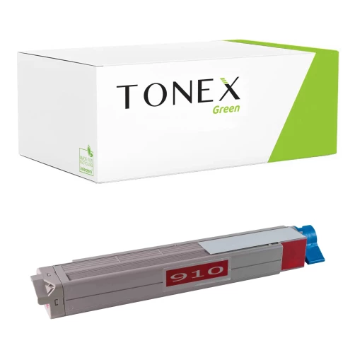 TONEX green für OKI RMCC910M / 44036022 Toner Magenta bis zu 15000 Seiten