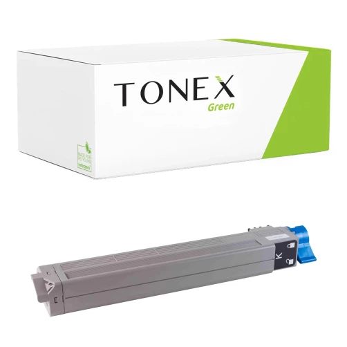TONEX green für OKI RMCC9600B / 42918916 Toner Schwarz bis zu 15000 Seiten