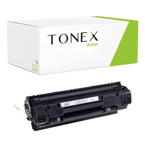 TONEX green für HP RMCCB436X / CB436A, 1871B002 Toner Schwarz bis zu 4000 Seiten
