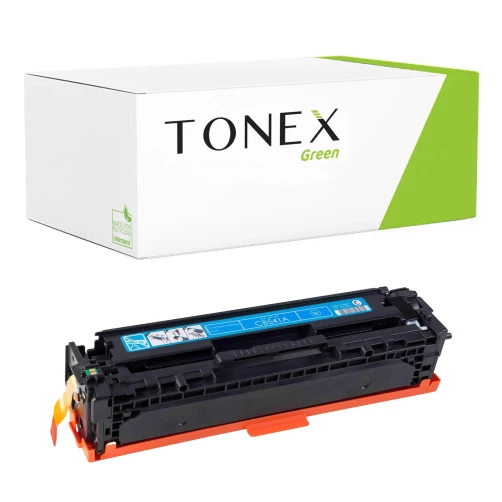TONEX green für HP RMCCB541A / CB541A, 1979B002 Toner Cyan bis zu 1400 Seiten