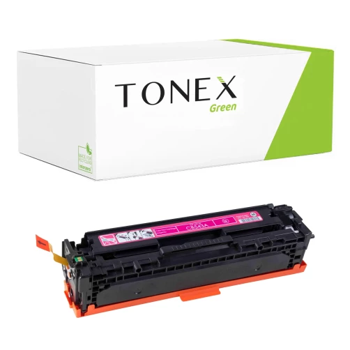 TONEX green für HP RMCCB543A / CB543A, 1978B002 Toner Magenta bis zu 1400 Seiten