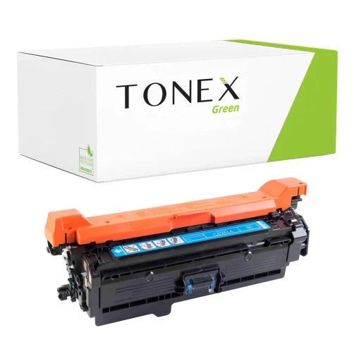 TONEX green für HP RMCCE251A / CE251A, 2643B002 Toner Cyan bis zu 7000 Seiten