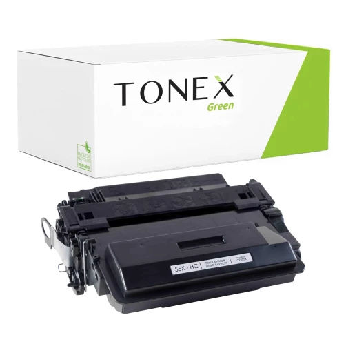 TONEX green für HP RMCCE255X-HC / CE255X, 3482B002 Toner Schwarz bis zu 23000 Seiten