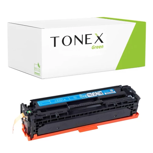 TONEX green für HP RMCCE321A / CE321A Toner Cyan bis zu 1300 Seiten