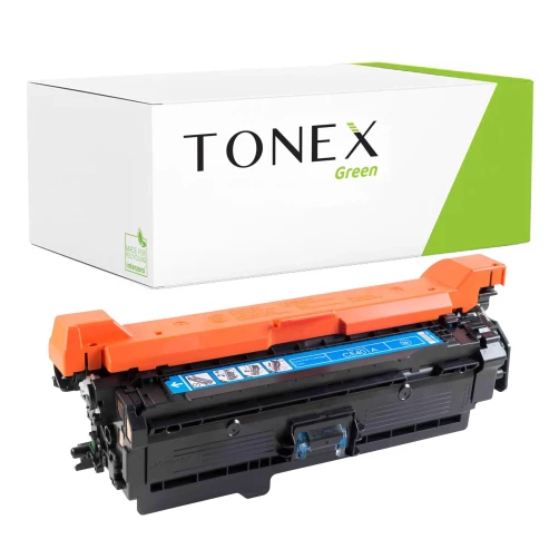 TONEX green für HP RMCCE401A / CE401A, 6262B002 Toner Cyan bis zu 6000 Seiten