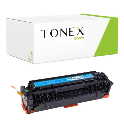 TONEX green für HP RMCCE411A / CE411A Toner Cyan bis zu 2600 Seiten