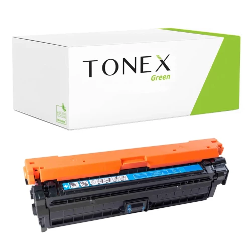 TONEX green für HP RMCCE741A / CE741A Toner Cyan bis zu 7300 Seiten