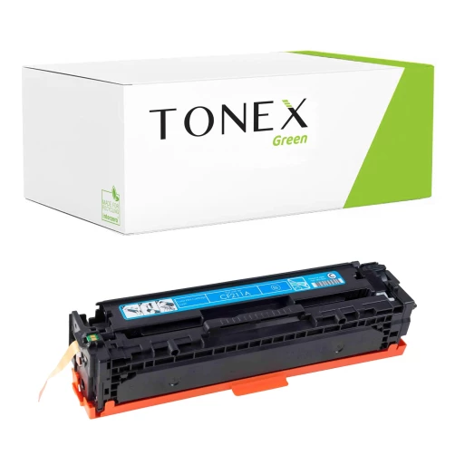 TONEX green für HP RMCCF211A / CF211A, 6271B002 Toner Cyan bis zu 1800 Seiten