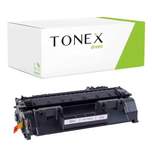 TONEX green für HP RMCCF280A / CF280A Toner Schwarz bis zu 2700 Seiten