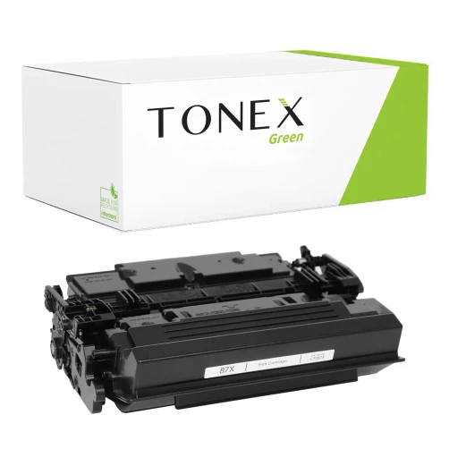 TONEX green für Canon RMCCF287X / CF287X, 0453C002 Toner Schwarz bis zu 18000 Seiten