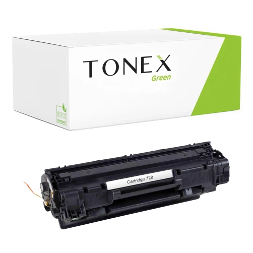 TONEX green für Canon RMCCRT728 / 3500B002 Toner Schwarz bis zu 2100 Seiten
