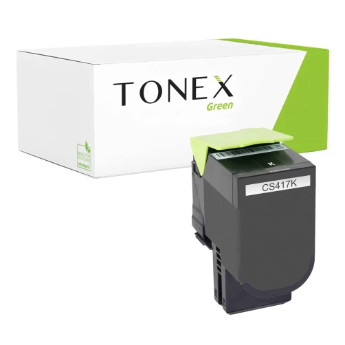TONEX green für Lexmark RMCCS417K / 71B2HK0 Toner Schwarz bis zu 6000 Seiten