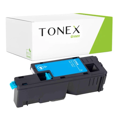 TONEX green für Dell RMCD1660C / 593-11129 Toner Cyan bis zu 1000 Seiten