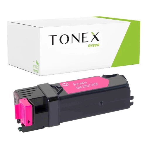TONEX green für Dell RMCD2150M / 592-11666 Toner Magenta bis zu 2500 Seiten