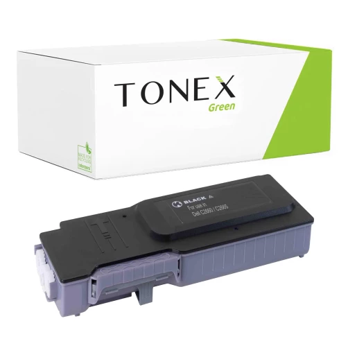 TONEX green für Dell RMCD2660B / 593-BBBU Toner Schwarz bis zu 6000 Seiten