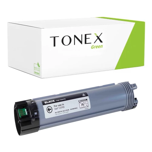 TONEX green für Dell RMCD5765B / 593-BBCR Toner Schwarz bis zu 18000 Seiten