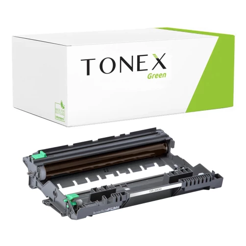 TONEX green für Brother RMCDR2400 / DR-2400 Bildtrommel (Drum-Unit) Schwarz bis zu 12000 Seiten